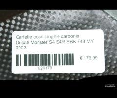 Cartelle copri cinghie Ducati Monster S4 S4R SBK - 9