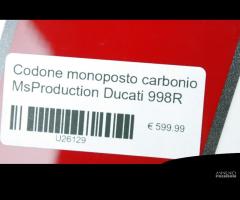 Codone monoposto carbonio MsProduction Ducati 998R - 10