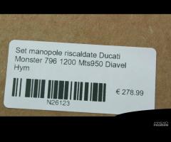 Manopole riscaldate Ducati Monster 796 1200 Mt950 - 8