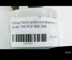 Pompa freno anteriore Brembo Ducati 748 916 998 - 5