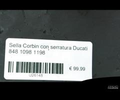 Sella Corbin con serratura Ducati 848 1098 1198 - 7