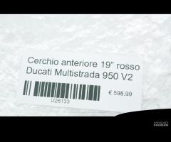 Cerchio anteriore 19” Ducati Multistrada 950 V2 - 9