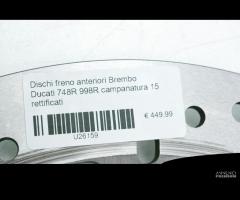 Dischi freno anteriori Brembo Ducati 748R 998R - 9