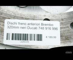 Dischi freno anteriori Brembo 320mm Ducati 748 916 - 9