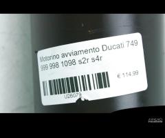 Motorino avviamento Ducati 749 999 998 1098 s2r - 6