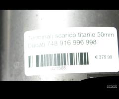 Terminali scarico titanio 50mm Ducati 748 916 996 - 11