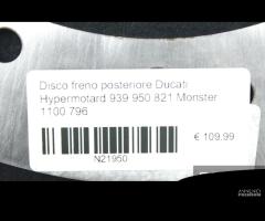 Disco posteriore Ducati HYM 939 950 821 M 1100 796 - 7