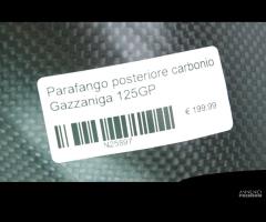 Parafango posteriore carbonio Gazzaniga 125GP - 8