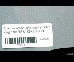 Vasca carena inferiore carbonio originale RSW 125 - 8