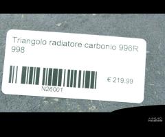 Triangolo radiatore carbonio Ducati 996R 998 - 7