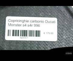 Copricinghie carbonio Ducati Monster s4 s4r 996 Co - 8