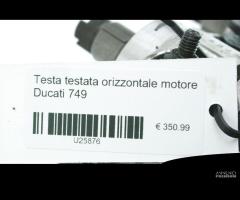 Testa testata orizzontale motore Ducati 749 - 10