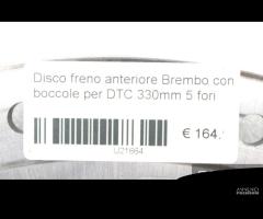 Disco freno anteriore Brembo con boccole per DTC - 5