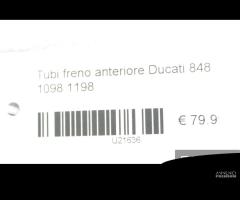 Tubi freno anteriore Ducati 848 1098 1198