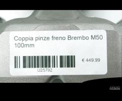 Coppia pinze freno Brembo M50 100mm - 6