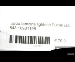 Tappo benzina Lightech Ducati sbk 848 10981198