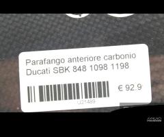 Parafango anteriore Ducati SBK 848 1098 1198 - 8