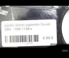 Piastra sterzo superiore Ducati SBK  1098 1198 s - 7