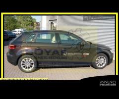 ricambi AUDI A3 NUOVA 8V SPORTBACK 5PORTE dal 2012 - 2