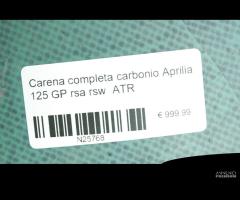 Carena completa carbonio Aprilia 125GP rsa rsw ATR - 9