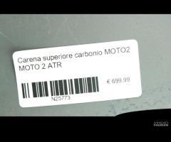 Carena superiore carbonio MOTO2 MOTO 2 ATR - 10