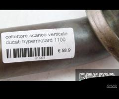 Collettore scarico verticale Ducati Hypermotard