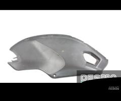 Cover serbatoio nera grezza sinistra Ducati - 3