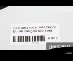 Coprisella cover sella bianco Ducati Panigale 899