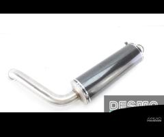 Scarico silenziatore sinistro carbonio Ducati 748