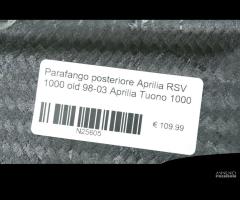 Parafango posteriore Aprilia RSV 1000 old 98-03 Ap - 6