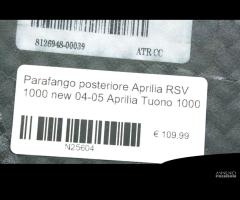 Parafango posteriore Aprilia RSV 1000 new 04-05 Ap - 7