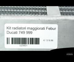 Kit radiatori maggiorati Febur Ducati 749 999 - 8