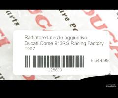 Radiatore laterale aggiuntivo Ducati Corse - 9