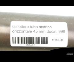 Collettore tubo scarico orizzontale Ducati 998 - 6