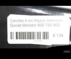 Cerchio a tre razze anteriore Ducati Monster 600 - 7