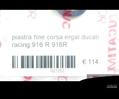 Piastra fine corsa ergal Ducati Racing 916 R 916R