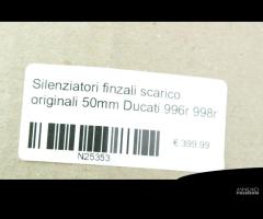 Silenziatori finali scarico originali 50mm Ducati - 7