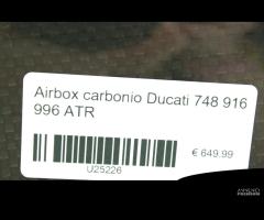 Airbox carbonio Ducati 748 916 996 ATR - 8