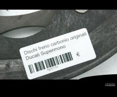 Dischi freno carbonio originali Ducati Supermono - 9