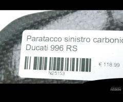 Paratacco sinistro carbonio Ducati 996 RS