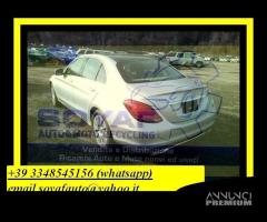 Ricambi mercedes classe C w205 2014-2020 berlina