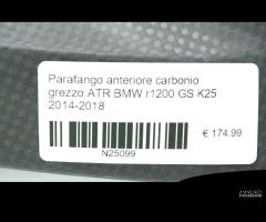 Parafango carbonio ATR BMW r1200 GS K25 14-18 - 6