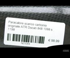 Paracalore carbonio ATR Ducati 848 1098 s 1198