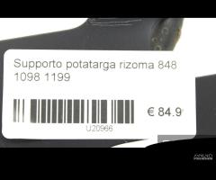 Supporto potatarga Rizoma Ducati 848 1098 1198 - 8