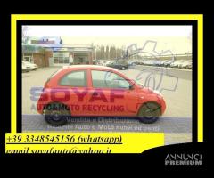 NISSAN MICRA 3SERIE K12 dal 2002 al 2010