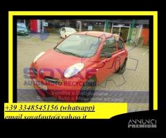 NISSAN MICRA 3SERIE K12 dal 2002 al 2010