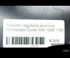 Telaietto reggisella alluminio monoposto Ducati - 11