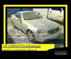 MERCEDES SLK 1SERIE R170 dal 1996 al 2004