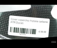 Cover coperchio frizione carbonio ATR Ducati