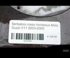 Serbatoio rosso bordeaux Moto Guzzi V11 2003-2005 - 9